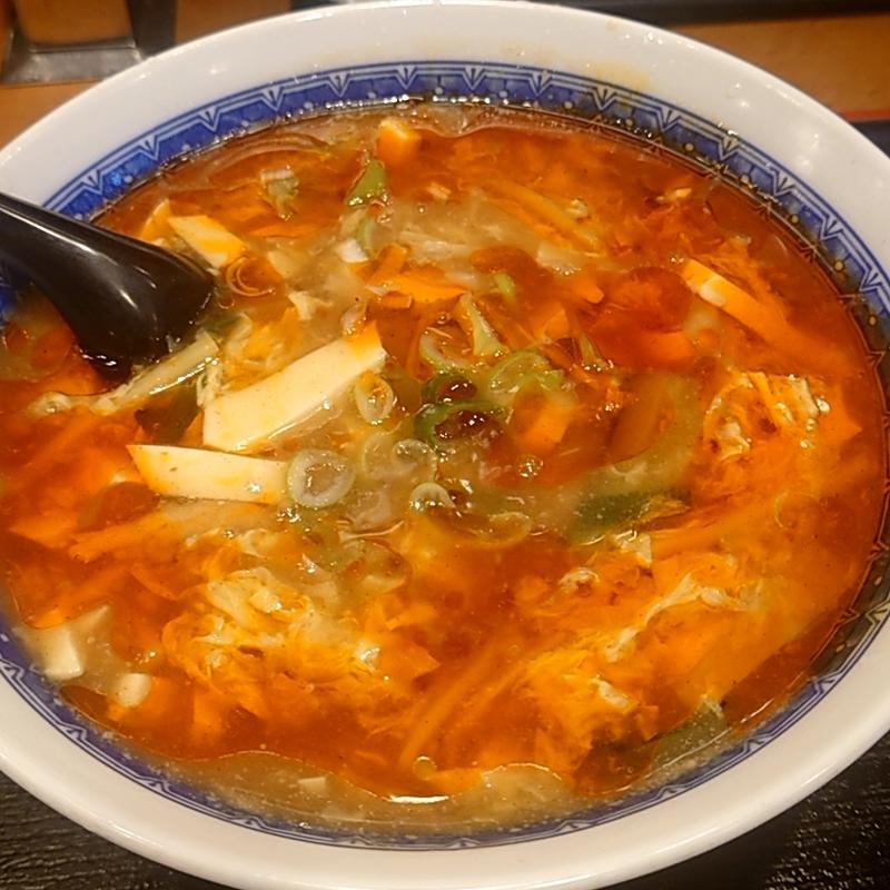 酸辣湯麺(蘭苑菜館 烏森口店 )