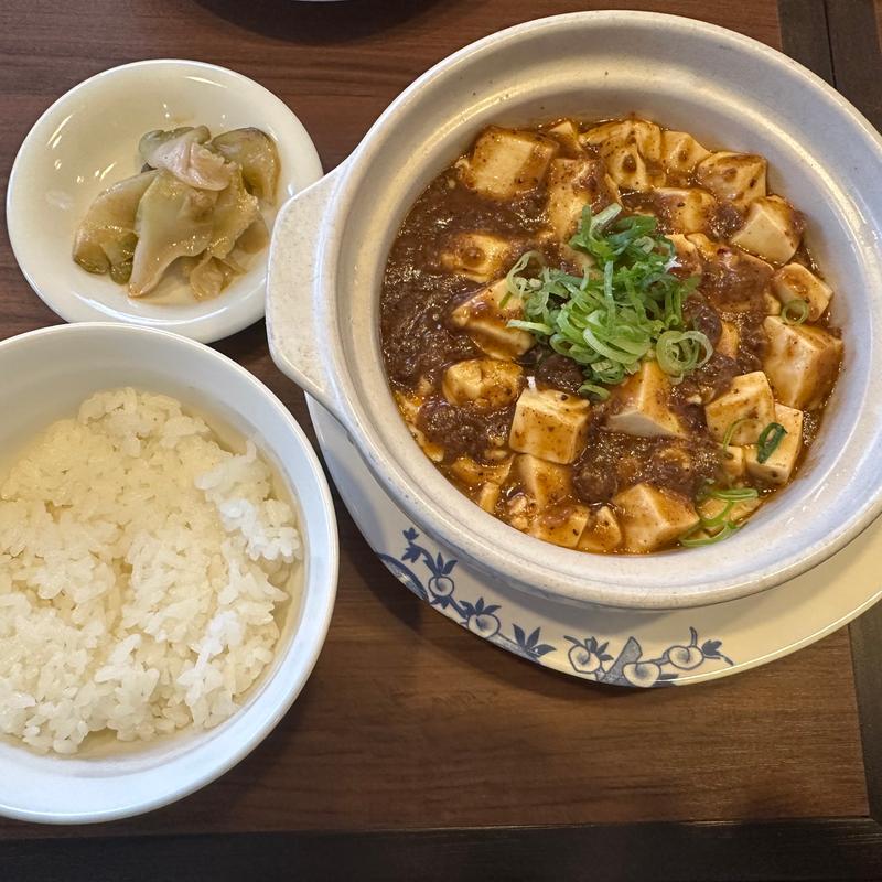 武蔵野麻婆定食(バーミヤン 西宮北口店)