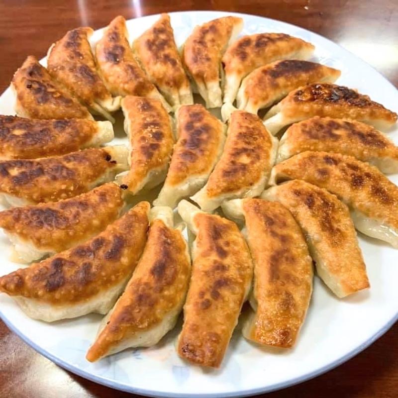 円盤餃子(保原屋食堂)