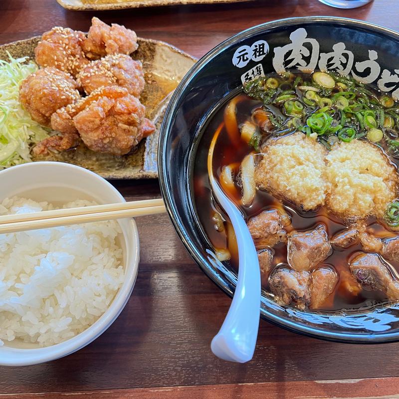 (肉肉うどん 鹿児島宇宿店)