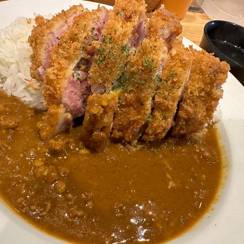 低温調理カツカレー(幸運豚人（Tsui-teru ! Porkman）)