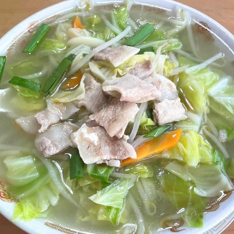 タンメン 半チャーハン(中華飯店はやま )