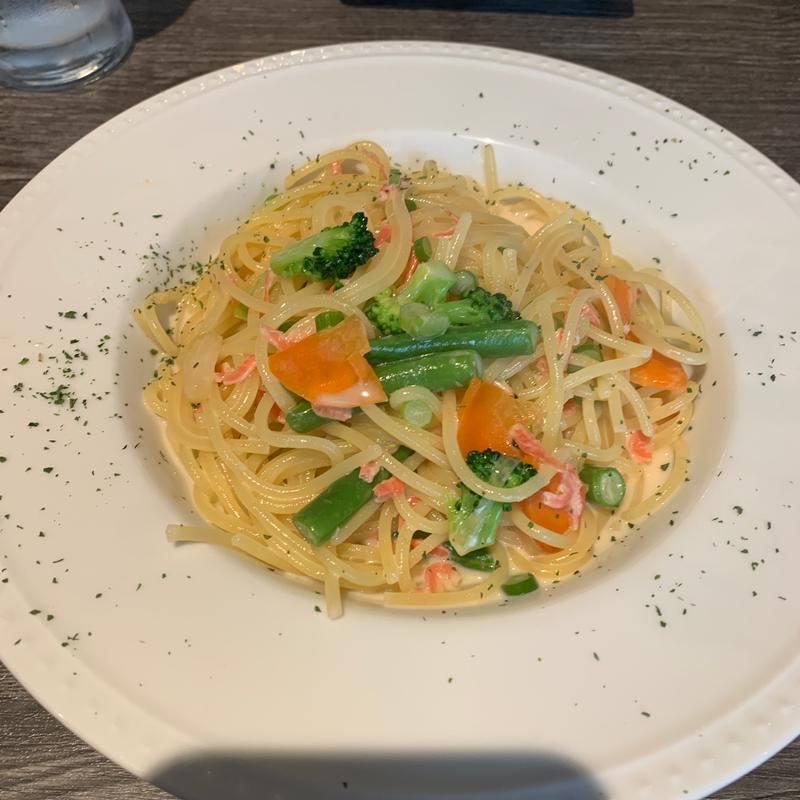 クリームパスタ(Osteria Lauro)