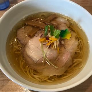 あごだし醤油らぁ麺(らぁ麺稲田)