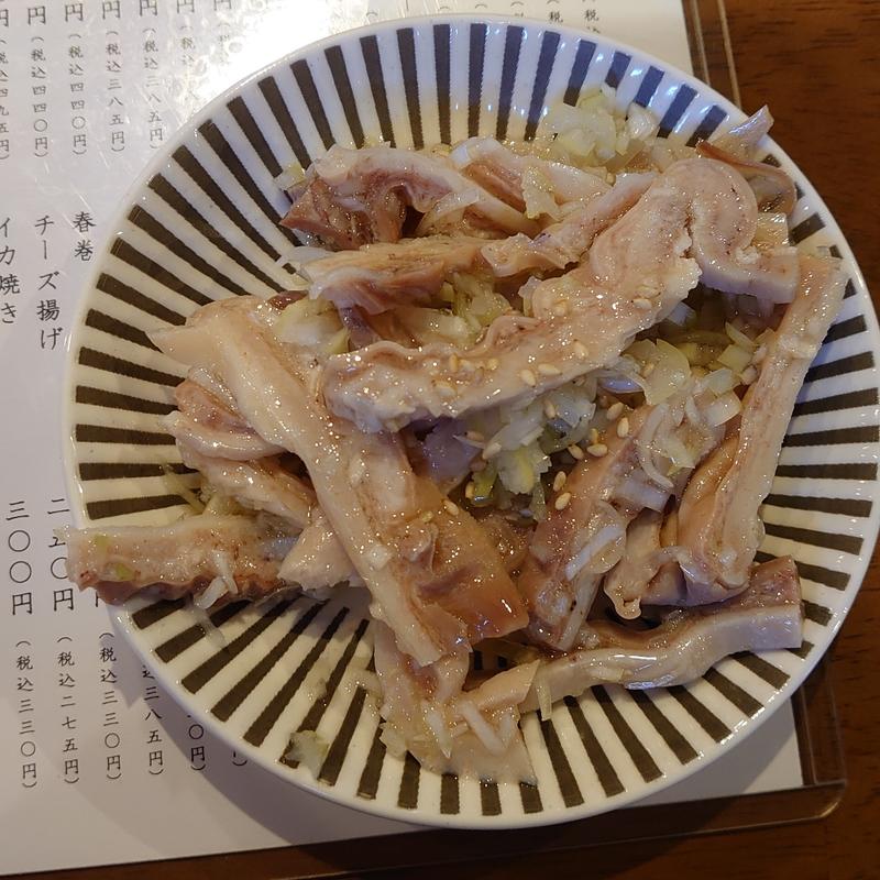 ガツネギ塩(大衆酒場こいさご)