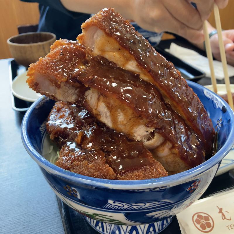 ロースかつ丼　ソース(むらい)