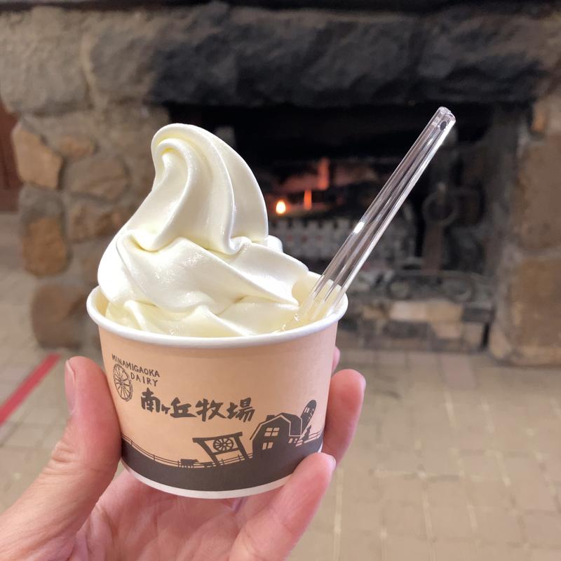 ソフトクリーム(磐梯高原南ヶ丘牧場 売店 )