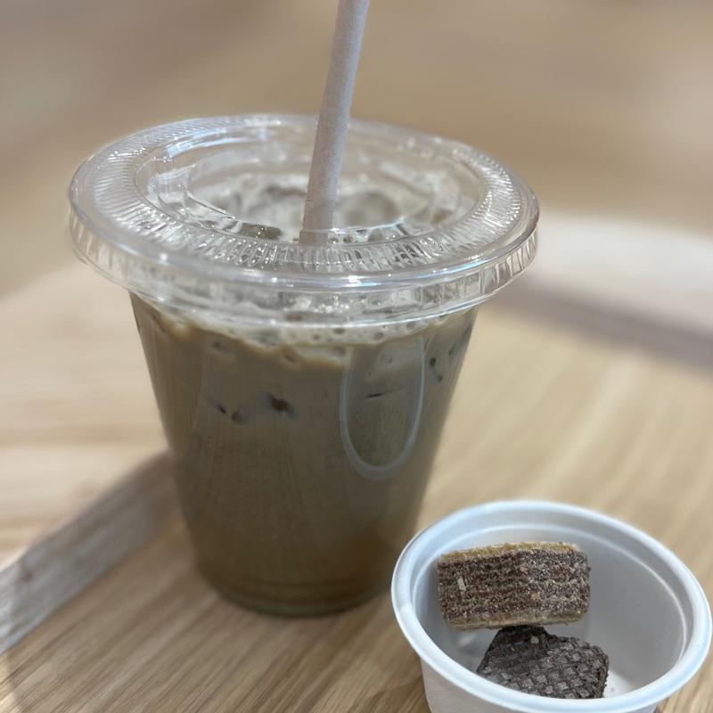 ほうじ茶ラテ(無印良品)