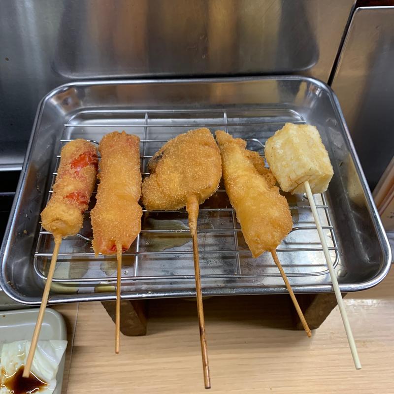 新世界セット(串かつだるま 新世界総本店)