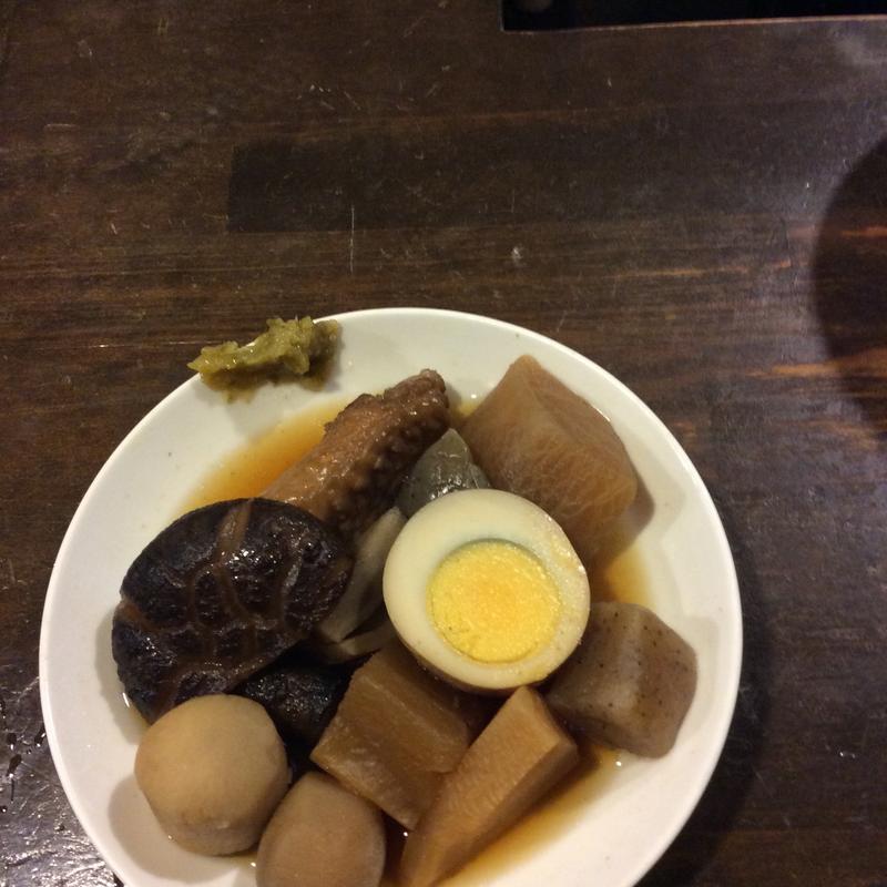 ガメ煮(博多麺もつ屋)