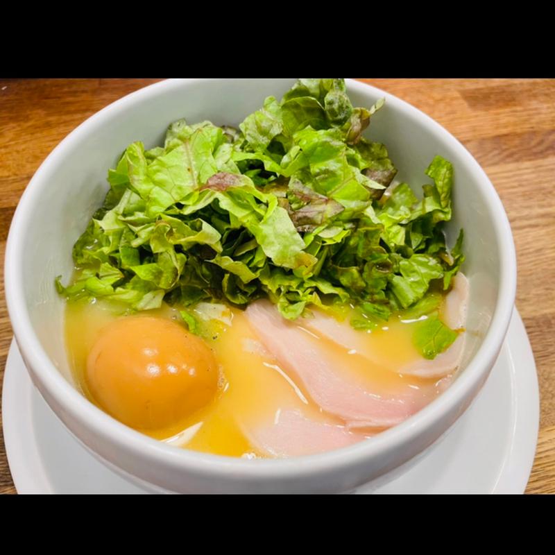 鶏白湯ラーメン塩(麺屋時茂)