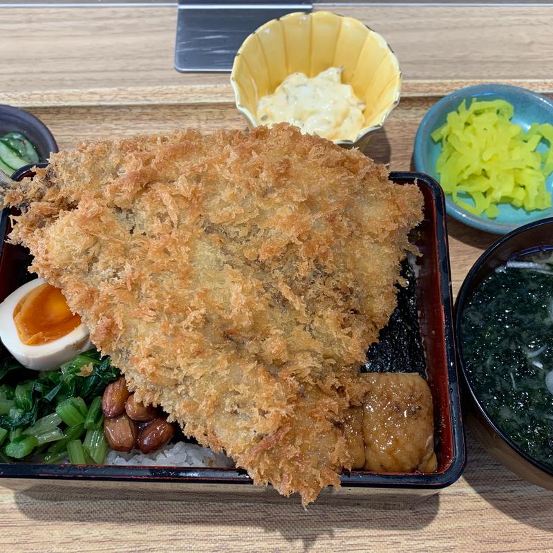 極海苔弁定食(【定食屋】みなと食堂)
