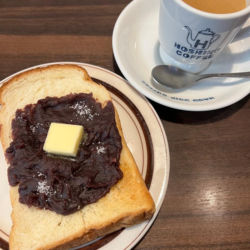 つぶあんバタートースト(星乃珈琲店 久喜店)