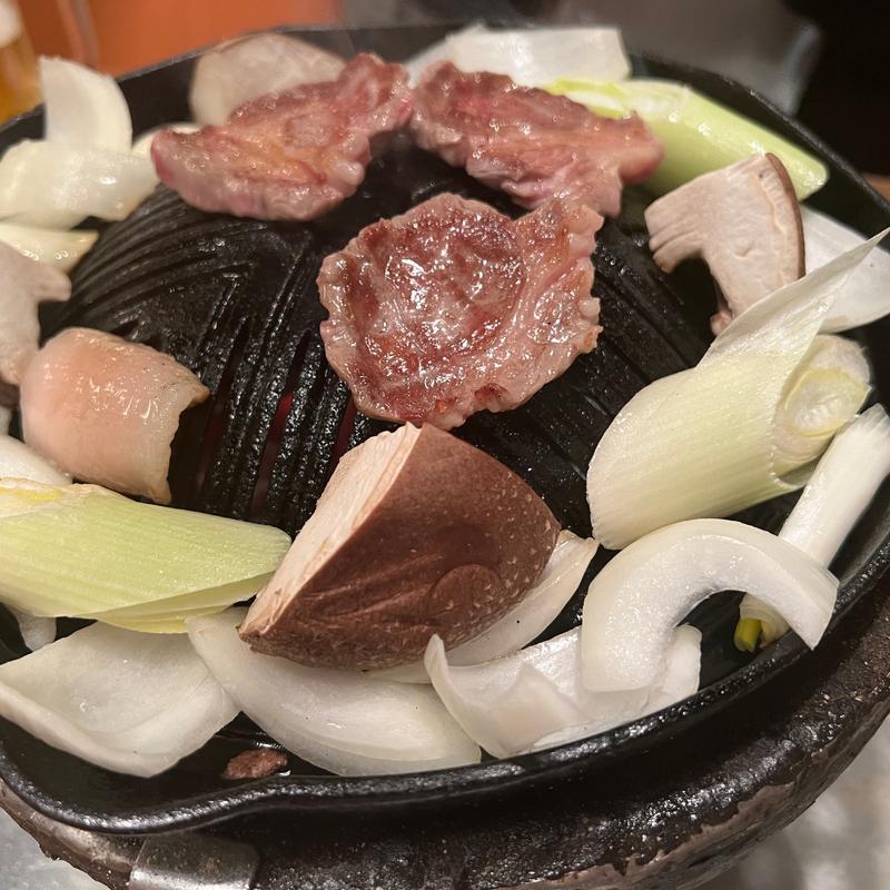 満腹ジンギスカンコース(ジンギスカン ひげのうし南5条店)