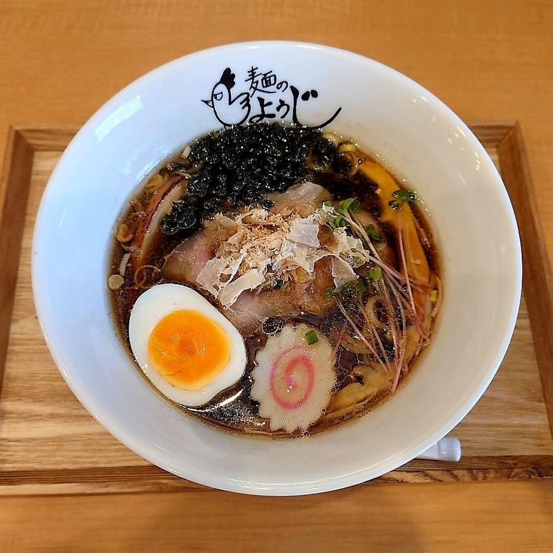 鶏節極醤油らーめん(麺のようじ 奈良)