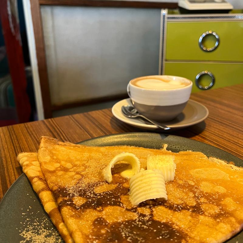 発酵バターとシュガーのクレープ(ノウノウカフェ （nounou cafe）)