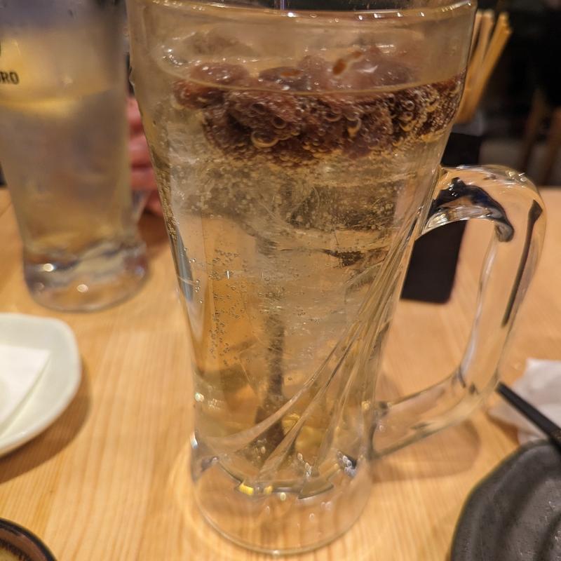 ラムレーズンハイボール(串揚げとワイン はち2nd)