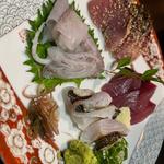 刺身の盛り合わせ