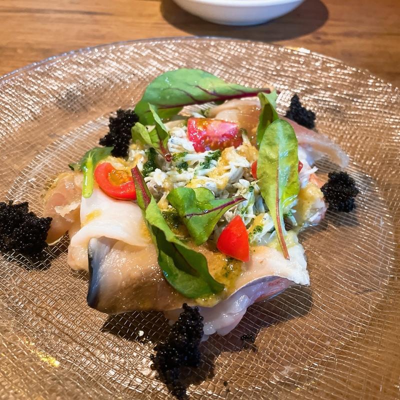 魚介のカルパッチョ(PISOLA 茨木真砂店)