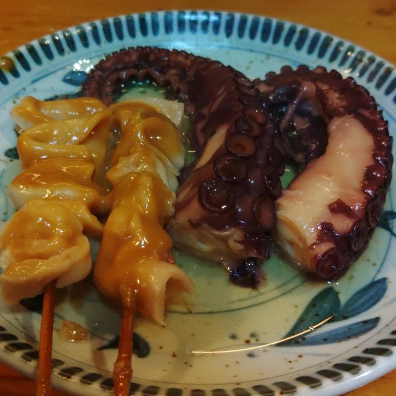 牛スジ&たこ(おでん 高砂 （たかさご）)