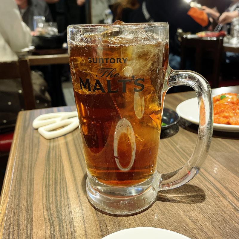 黒ウーロンハイ(ホルモン焼幸永)