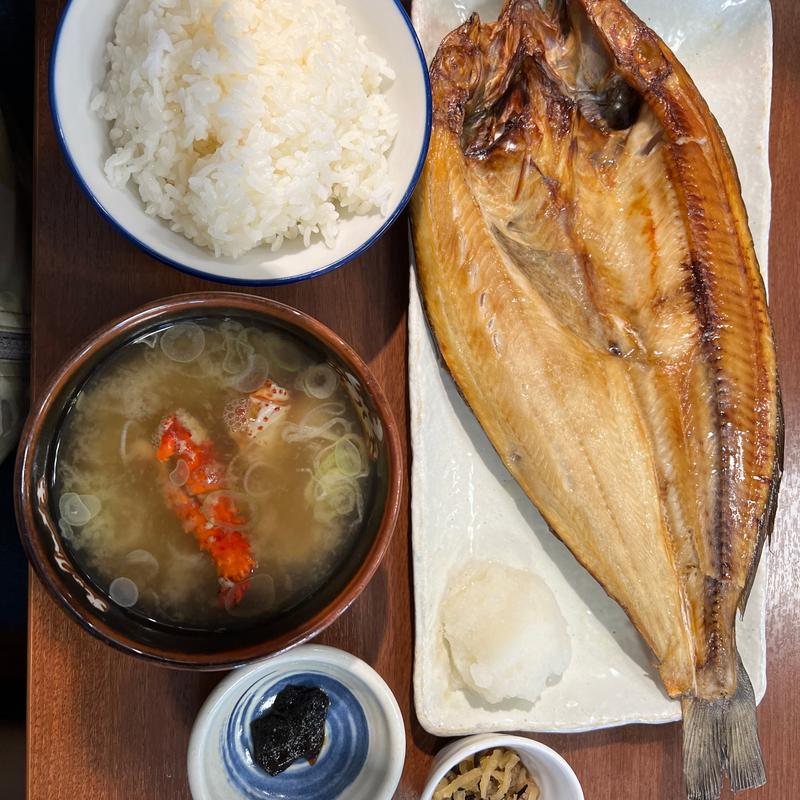 真ほっけご飯セット(北のグルメ亭)