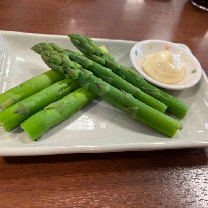 アスパラボイル(北のグルメ亭)