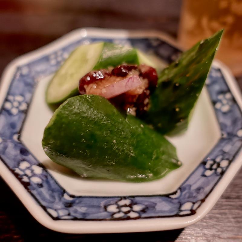 もろみ胡瓜(鎌倉 松原庵)