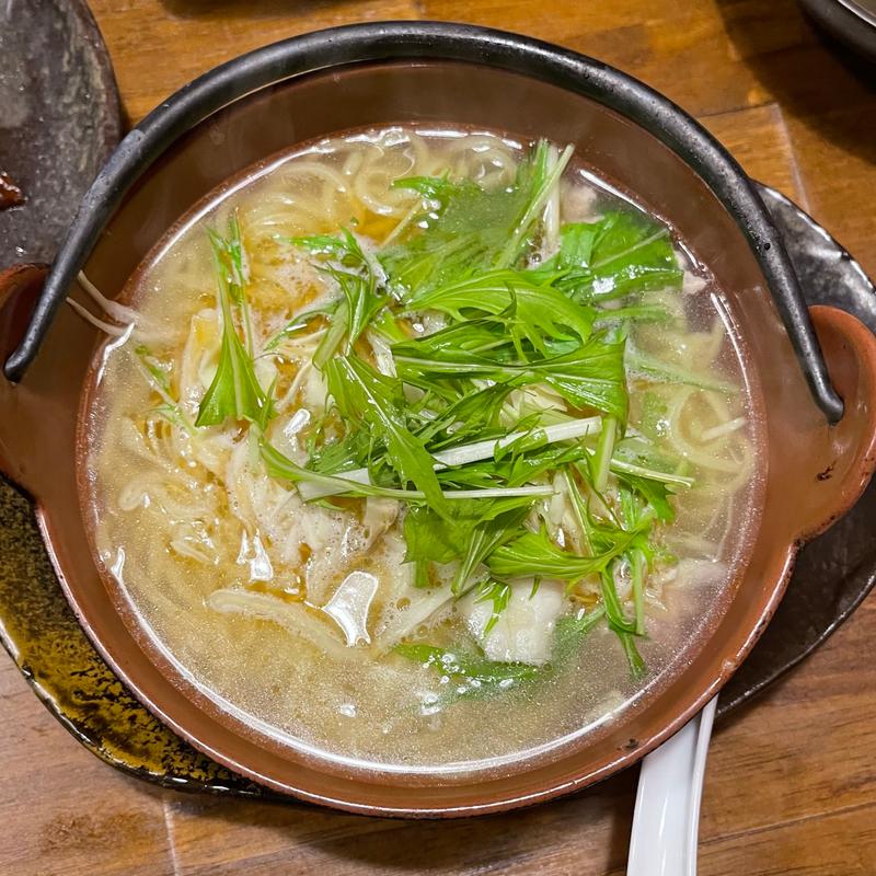 鶏ラーメン(口八町 ～くちはっちょう～ 新福島店)