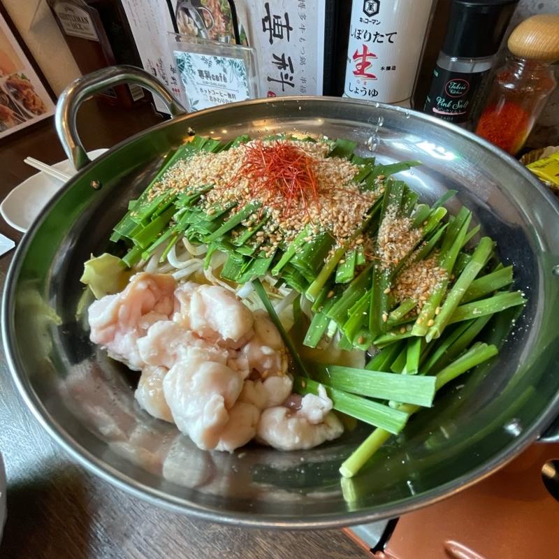 もつ鍋定食(専科 横浜本店)