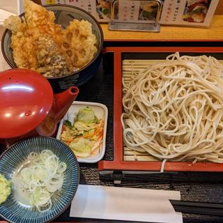 天丼セット（Bセット）(蕎麦処 大宣)