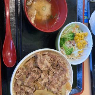 牛丼ランチ(すき家 モレラ岐阜店)