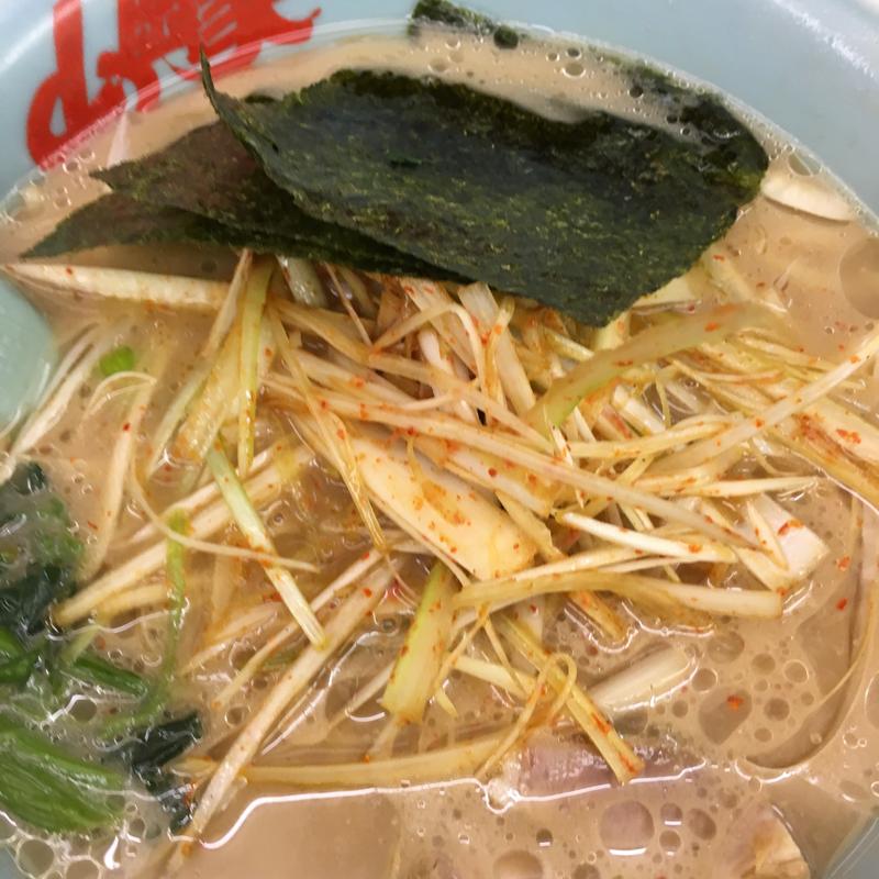 ネギラーメン【大盛】(ラーメン山岡家 足利店)