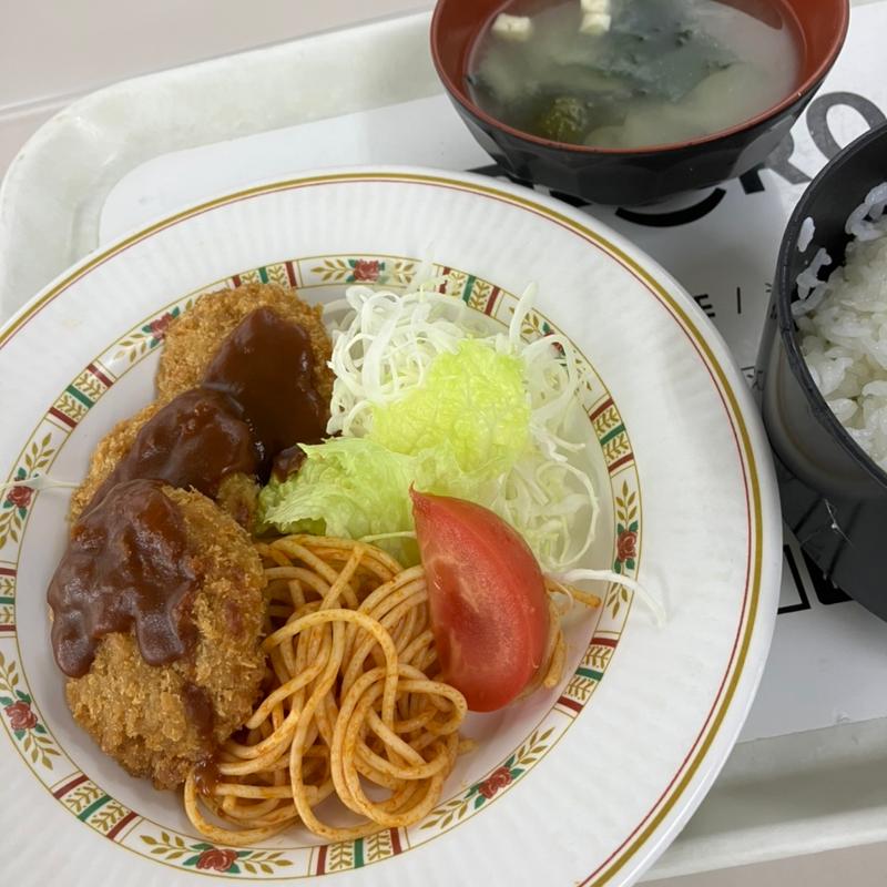 時計台定食（豚ヒレカツ）(札幌市役所地下食堂)