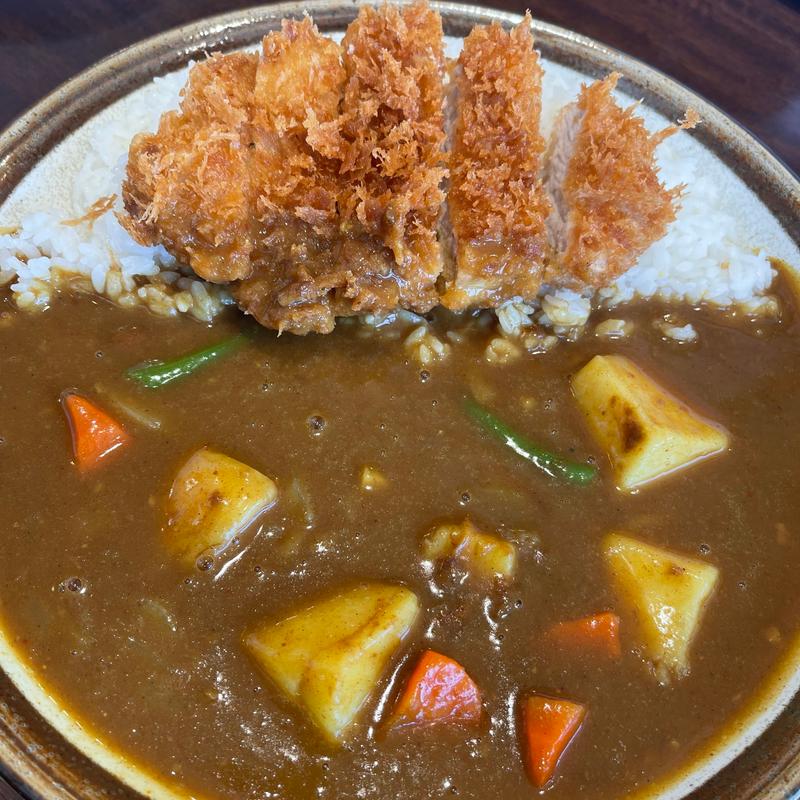 手仕込みとんかつカレー＋ヤサイ(CoCo壱番屋 三木別所店)