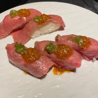 肉寿司(銘柄高級焼肉 MASU)