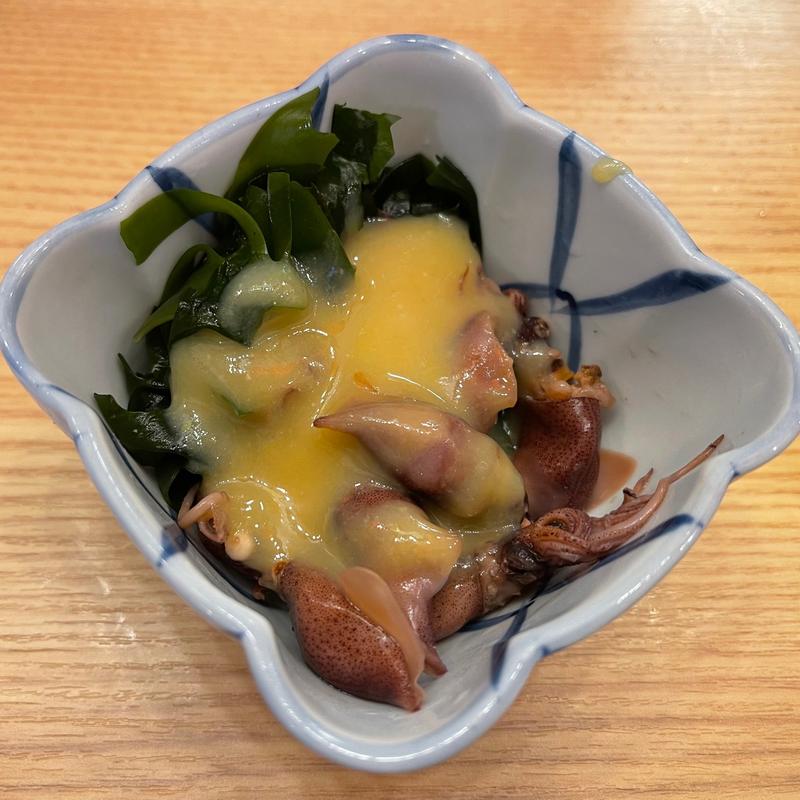 ホタルイカ酢味噌(立呑み晩杯屋 桜木町ぴおシティ店)