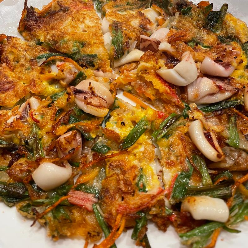 海鮮チヂミ(おんに)