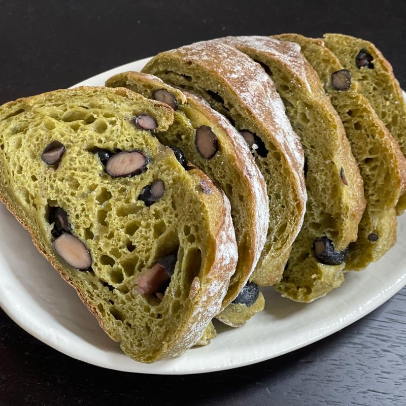 抹茶と丹波黒豆　ハーフ(PAUL ルミネ町田店)