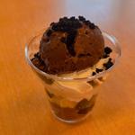 チョコのミニパフェ(スシロー 亀岡店 （【旧店名】あきんど）)