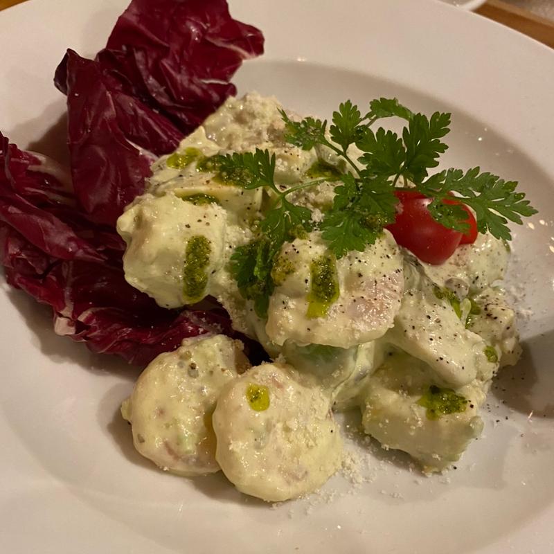 小エビとアボカドのアンチョビタルタルソース(アドハビット （ADDHABIT）)