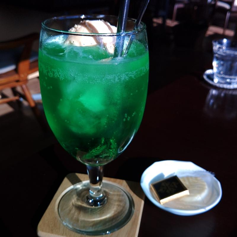 クリームソーダ(カフェ コロポックル （Cafe Korpokkur）)