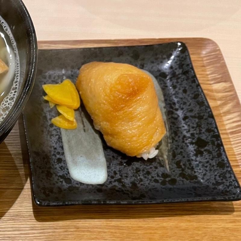 自家製いなり寿司(うどんの釜くら)