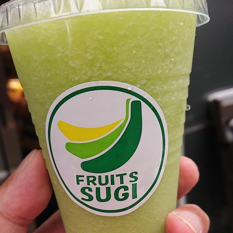 メロンジュース(フルーツすぎ 大塚本店)