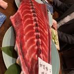 マグロの中落ち