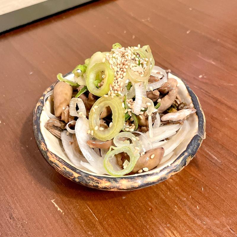 ねぎまみれ　うな肝ポン酢(う成ル)