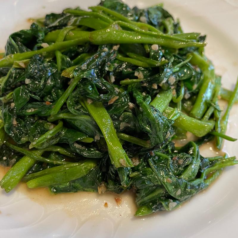 空芯菜のニンニク塩味炒め(登龍 麻布店)