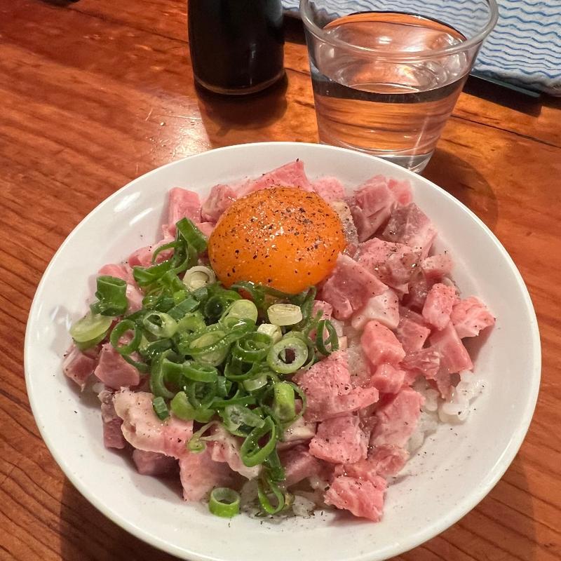 チャーシュー丼(朝ラーメン 浜堂)