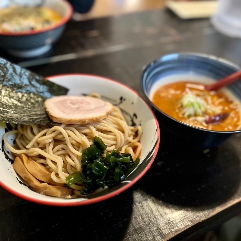 太麺！醤辛つけめん(らーめん侍)