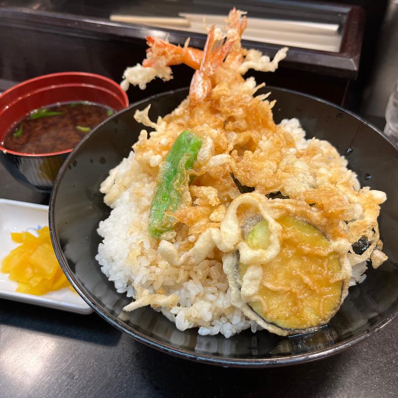 上天丼(あげたての味 天亭 難波ウォーク店)